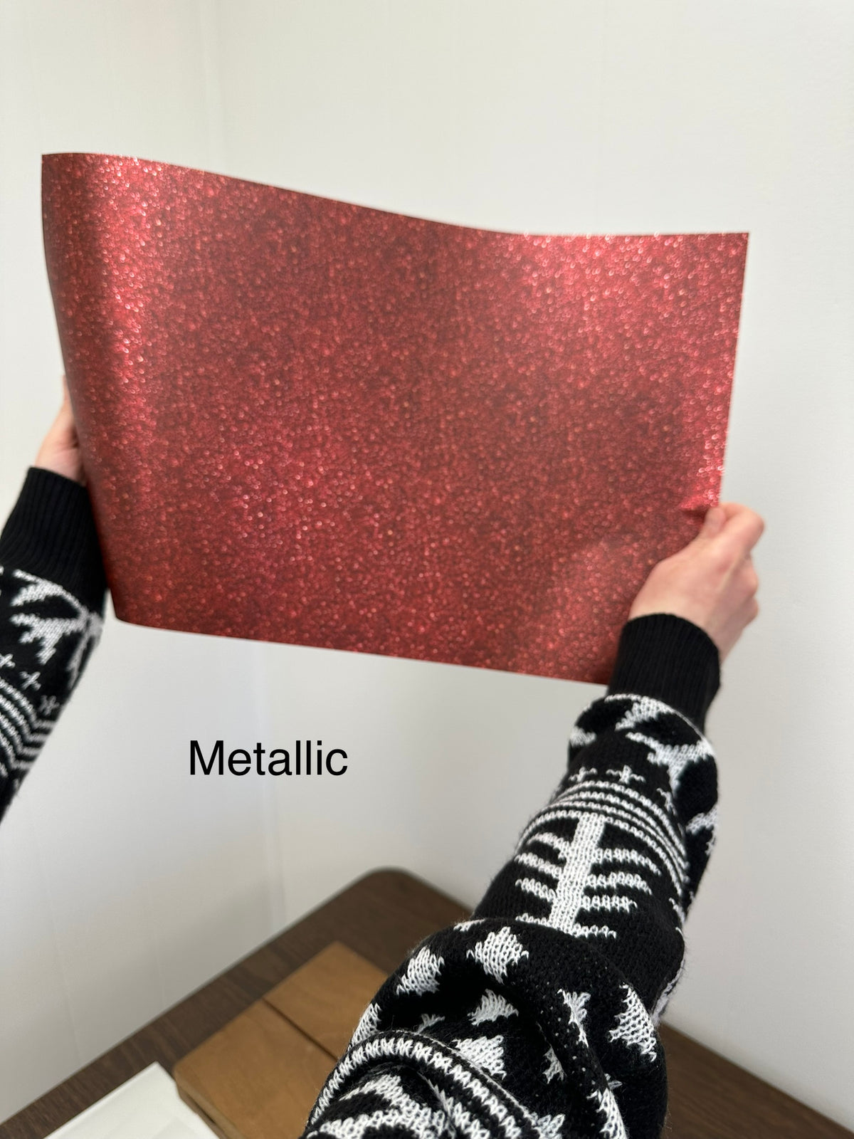 PatternPly® Transparent Red Glitter* product photo 2