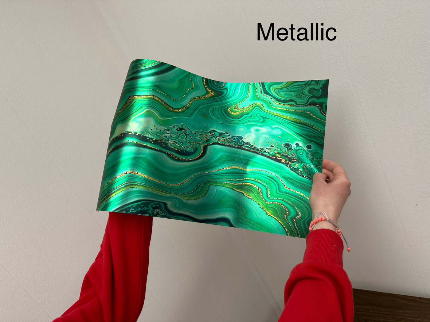 PatternPly® Acrylic Transparent Jade Swirl