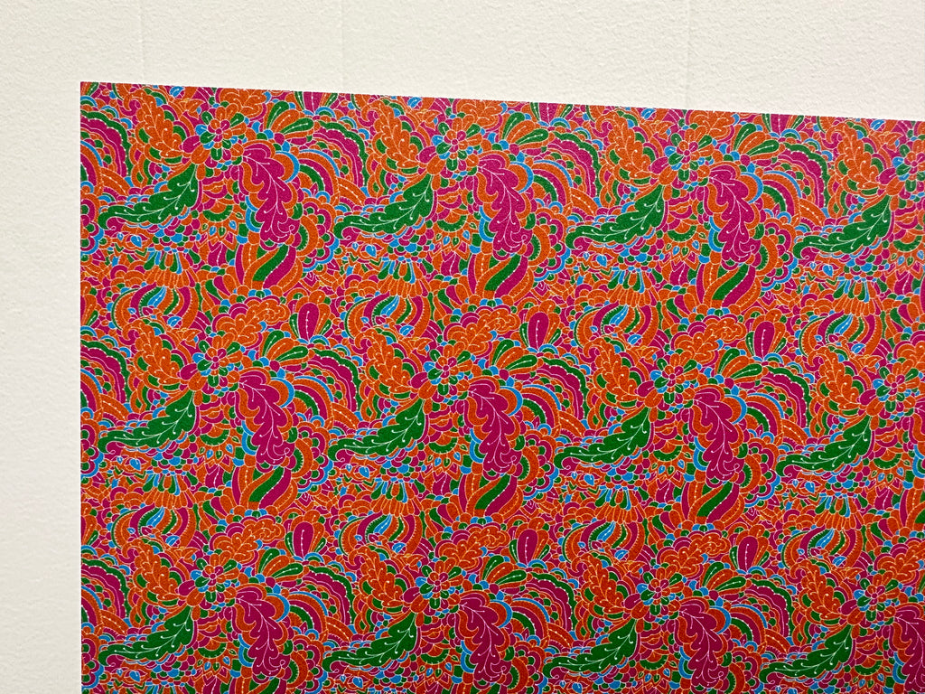 PatternPly® Full Coverage Bright Summer Doodles sheet showing the pattern