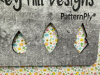 PatternPly® Full Coverage Spring Showers and Flowers sheet showing the pattern