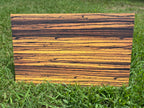 PatternPly® Full Coverage Zebrawood sheet showing the pattern