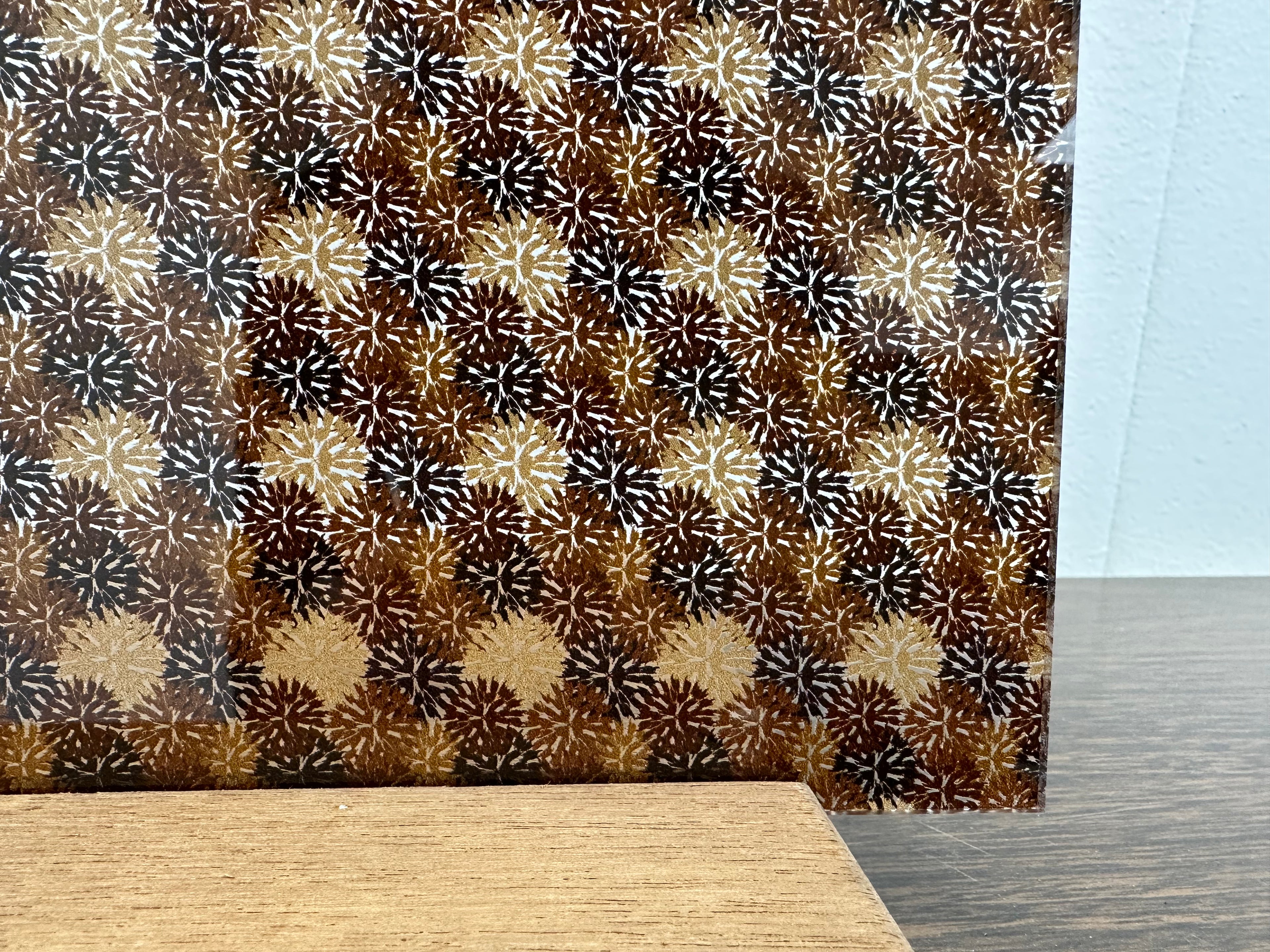 PatternPly® Scattered Neutral Pom Poms sheet showing the pattern