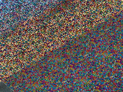 PatternPly® Scattered Micro Rainbow Dots
