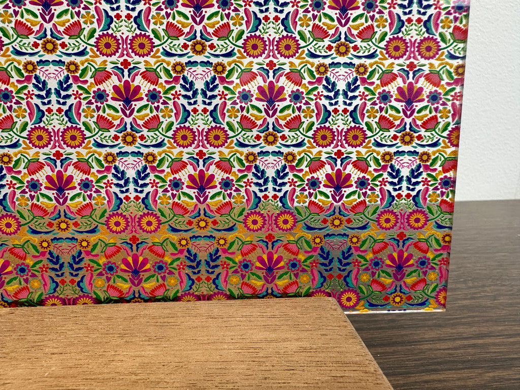 PatternPly® Scattered Traditional Mexican Floral sheet showing the pattern