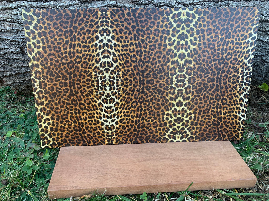 PatternPly® Full Coverage Micro Realistic Leopard sheet showing the pattern