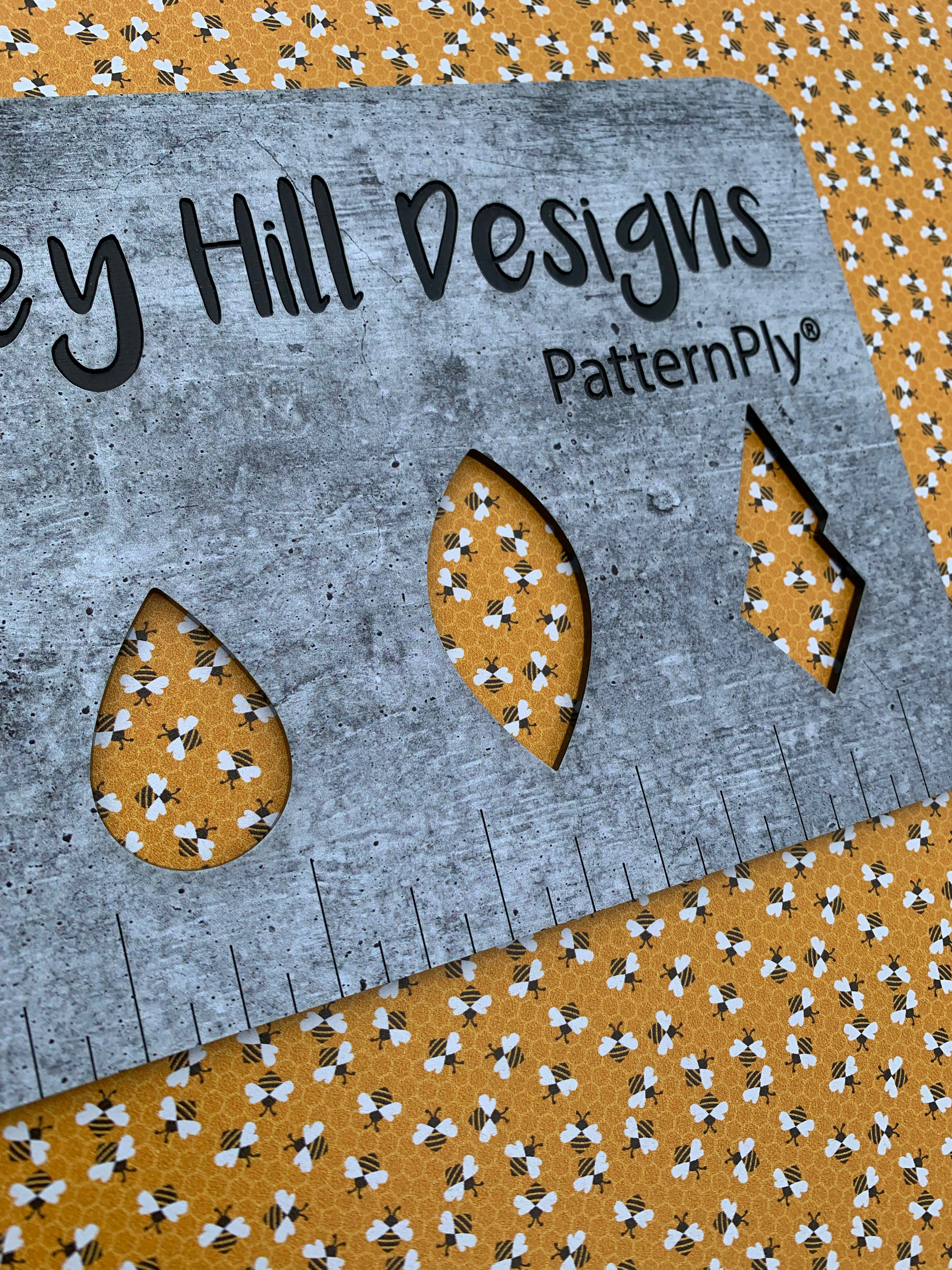 PatternPly® Full Coverage Micro Bees – Smokey Hill Designs