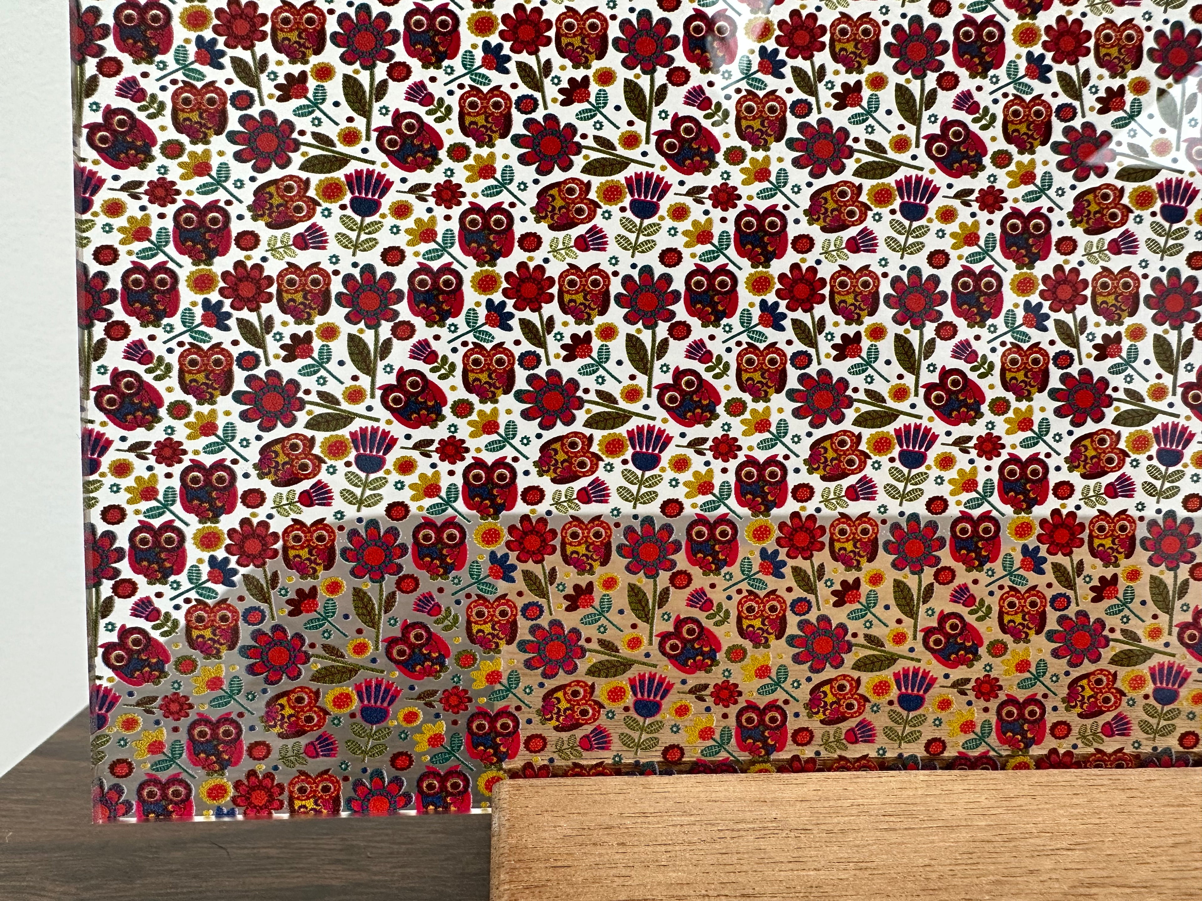 PatternPly® Scattered Owls and Flowers product photo 2