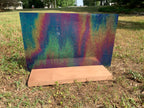 PatternPly® Transparent Oil Shimmer sheet showing the pattern