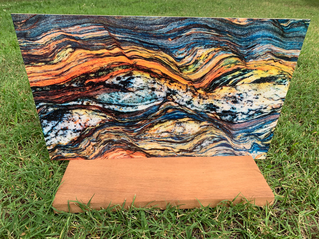 PatternPly® Full Coverage Granite Layers sheet showing the pattern