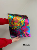 PatternPly® Transparent Neon Swirl product photo 2