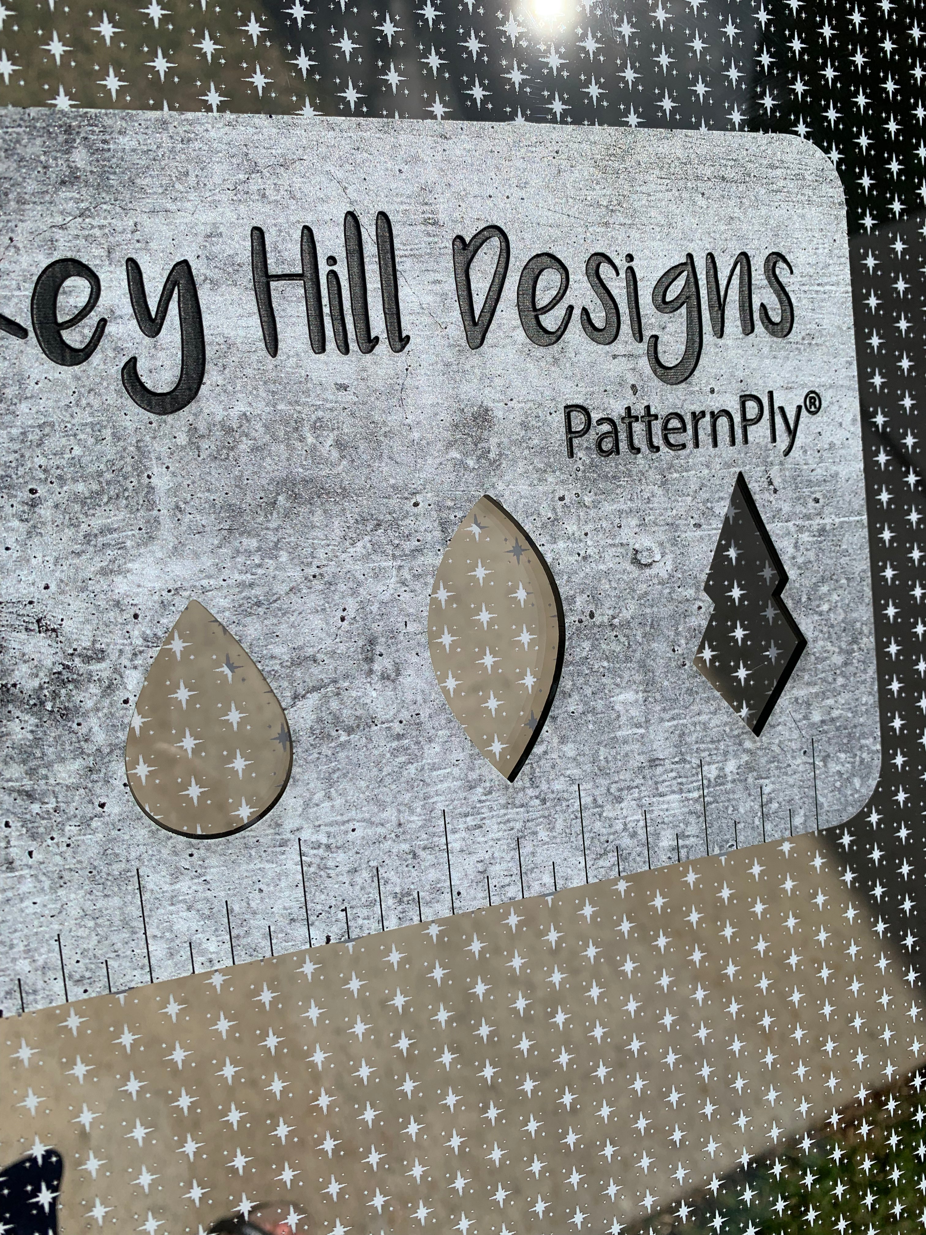 PatternPly® Scattered Guiding Stars sheet showing the pattern
