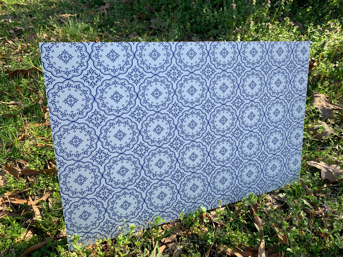 PatternPly® Full Coverage Blue China Circles product photo 3