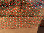 PatternPly® Scattered Red, White, Green Pawprints product photo 3