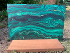 PatternPly® Full Coverage Emerald Swirl sheet showing the pattern