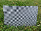 PatternPly® Full Coverage Black and White Checkerboard sheet showing the pattern
