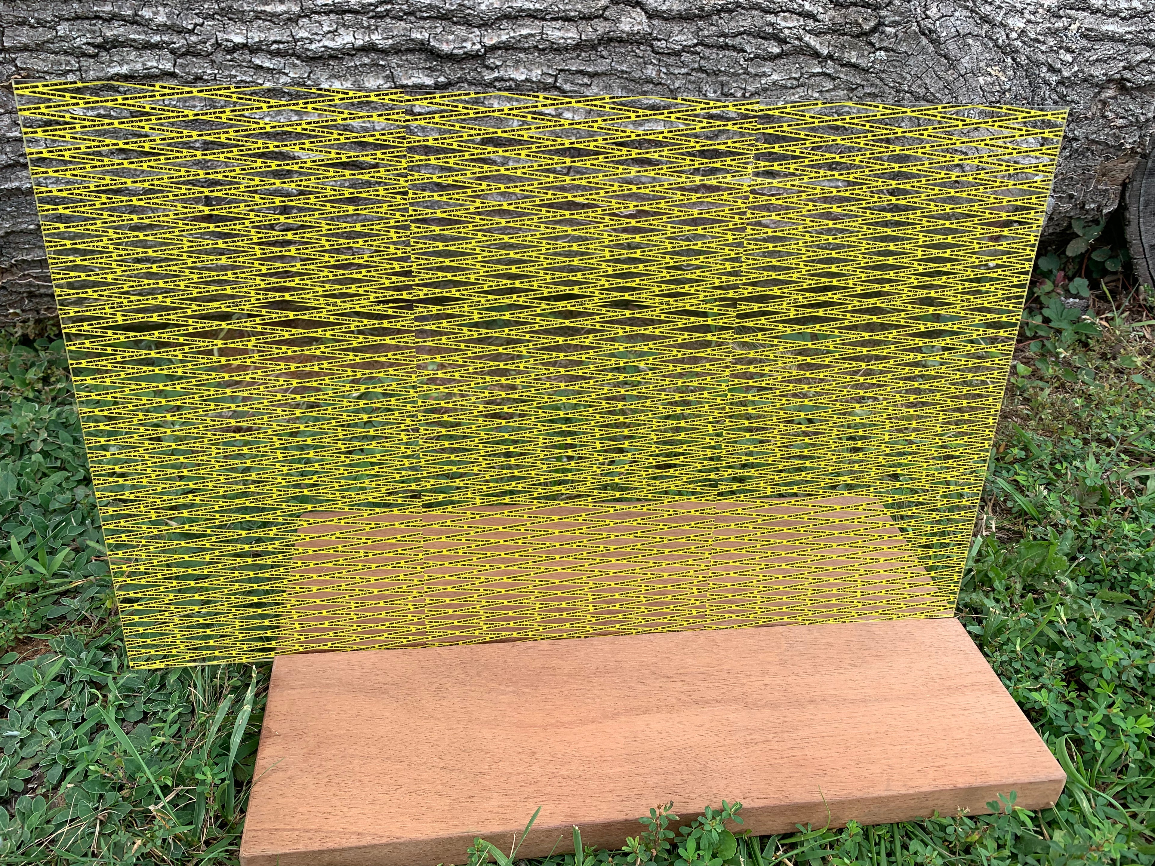 PatternPly® Scattered Micro Crime Scene Tape product photo 2