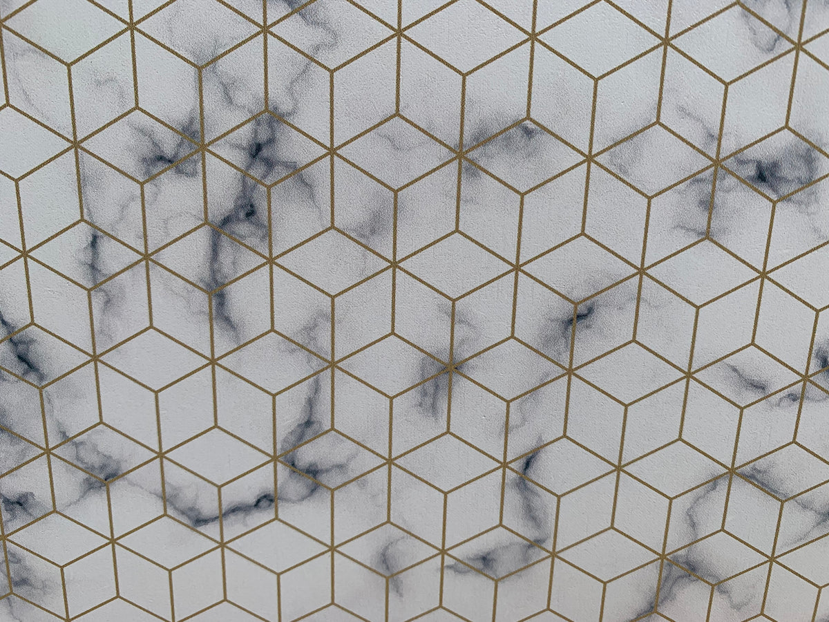 PatternPly® Full Coverage Gold Geometric Marble product photo 4