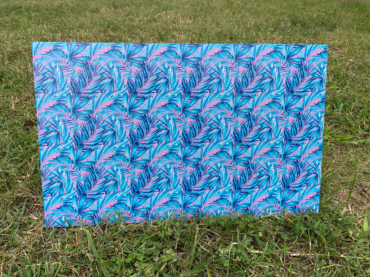 PatternPly® Full Coverage Preppy Floral #2 sheet showing the pattern