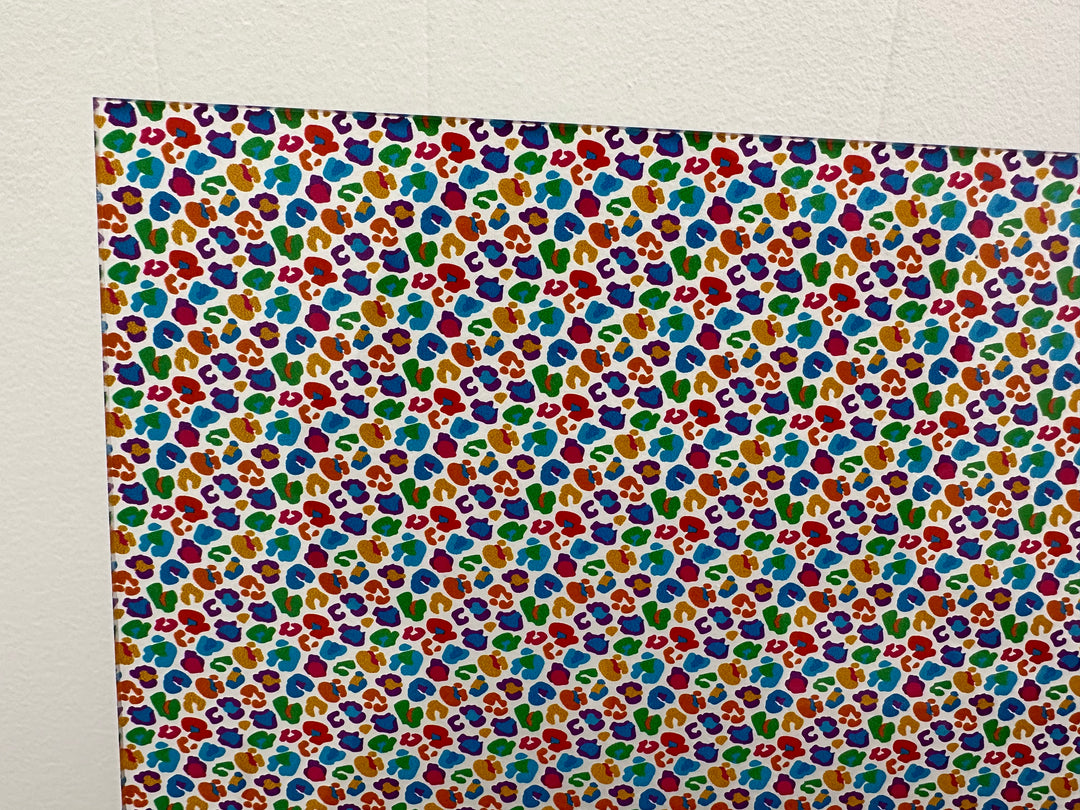 PatternPly® Scattered Colorful Leopard Spots