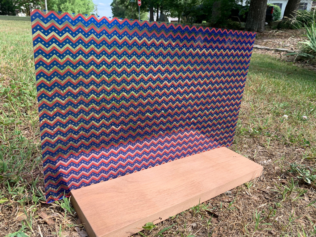 PatternPly® Transparent Chevron Stars and Stripes product photo 2
