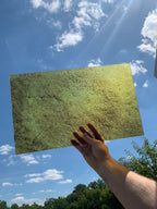 PatternPly® Transparent Gold sheet showing the pattern
