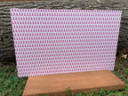 PatternPly® Full Coverage Pink Ribbons sheet showing the pattern