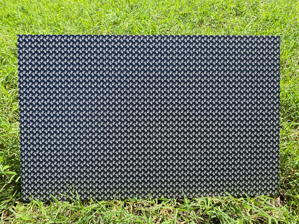 PatternPly® Full Coverage Mini Skulls sheet showing the pattern