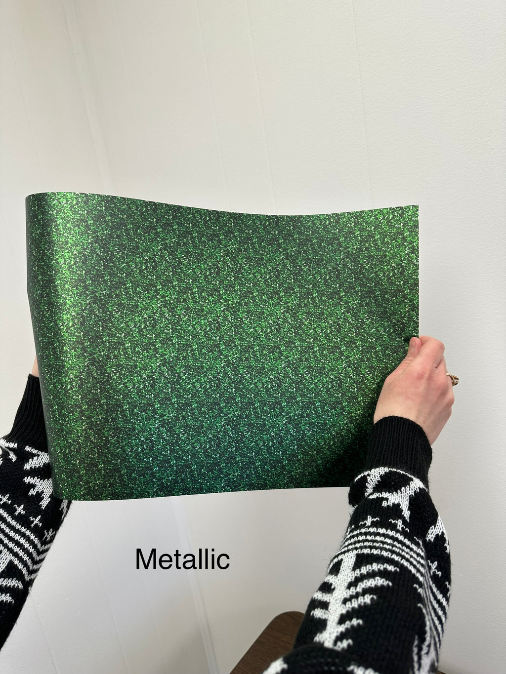PatternPly® Transparent Green Glitter* product photo 2