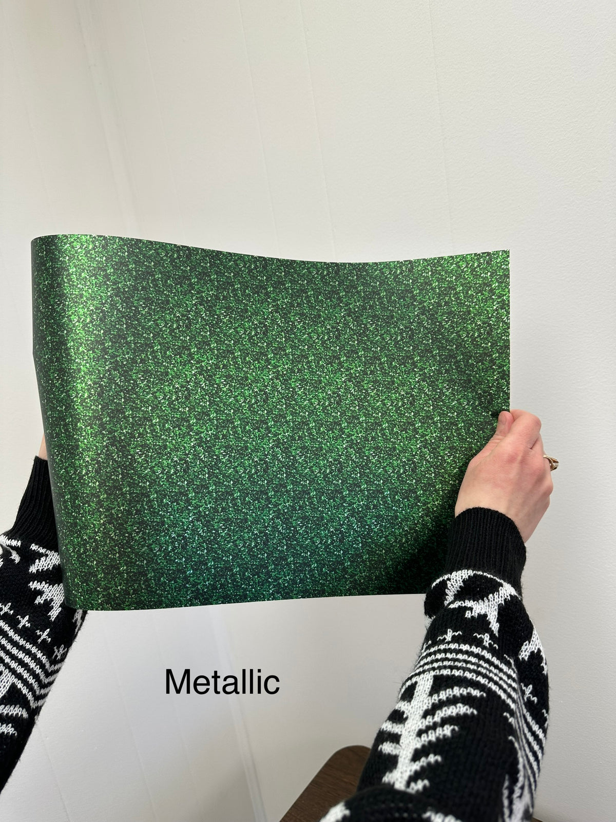 PatternPly® Transparent Green Glitter* product photo 2