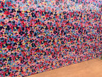 PatternPly® Scattered Rainbow Floral sheet showing the pattern