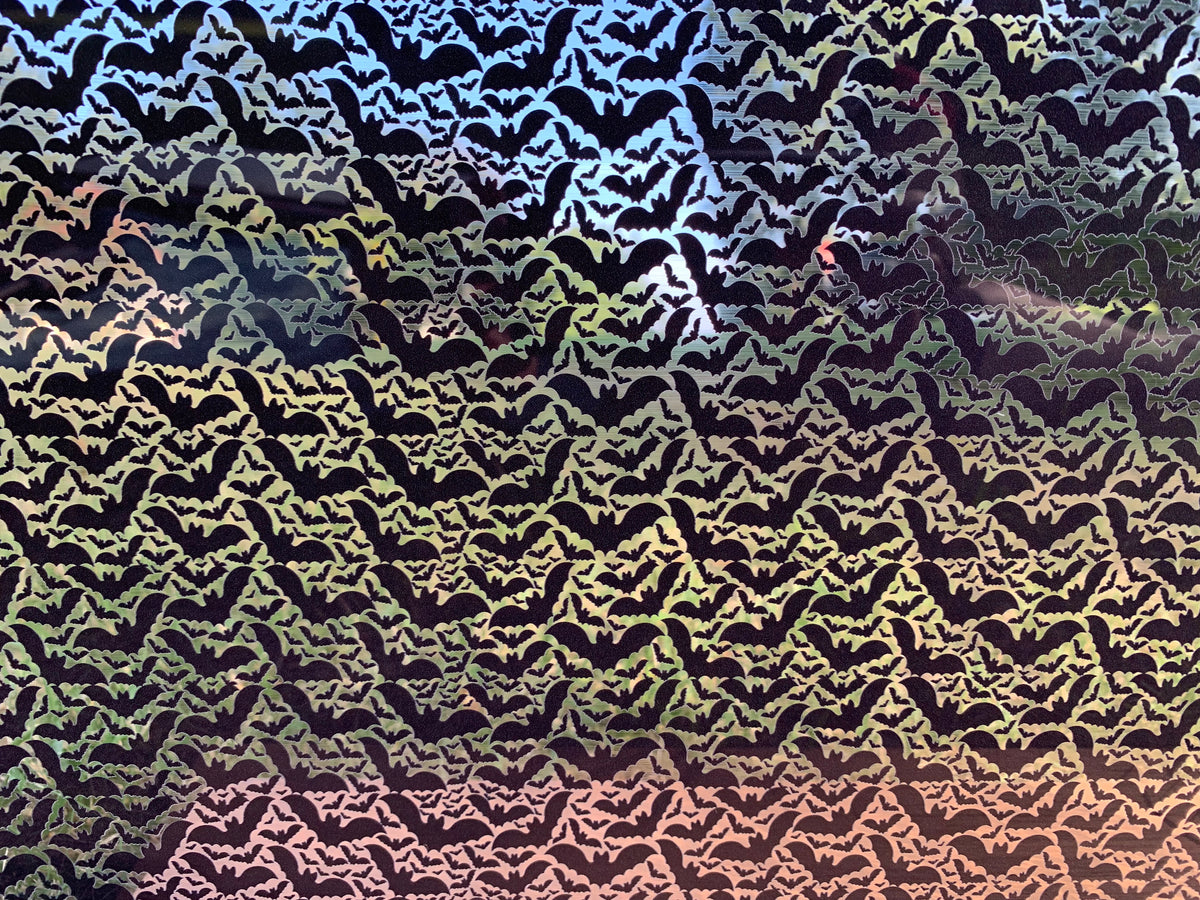 PatternPly® Scattered Bats sheet showing the pattern