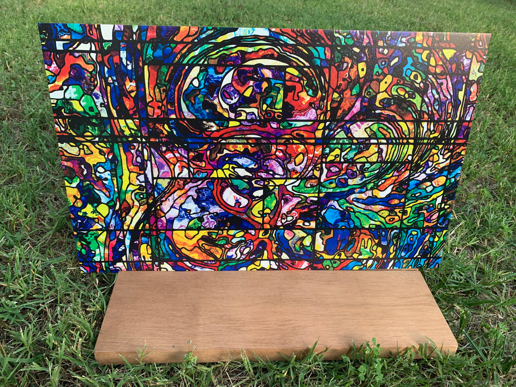 PatternPly® Full Coverage Mosaic Abstract sheet showing the pattern
