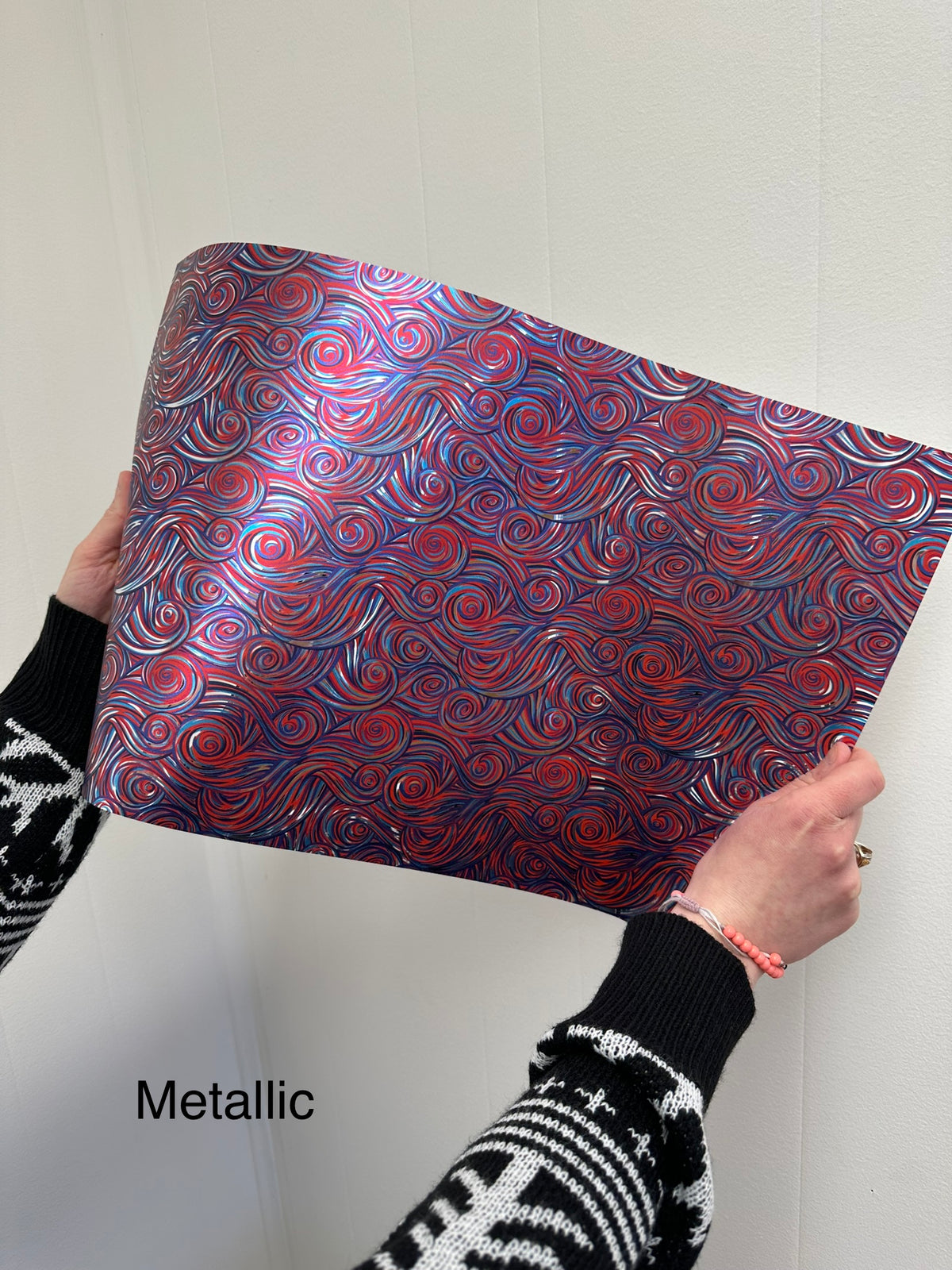 PatternPly® Transparent Patriotic Swirls product photo 2