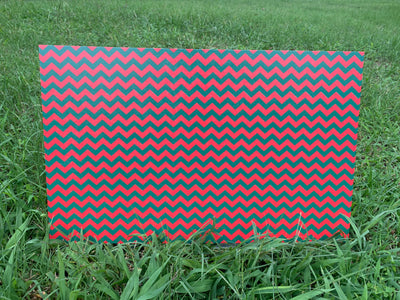 PatternPly® Red and Green Chevron