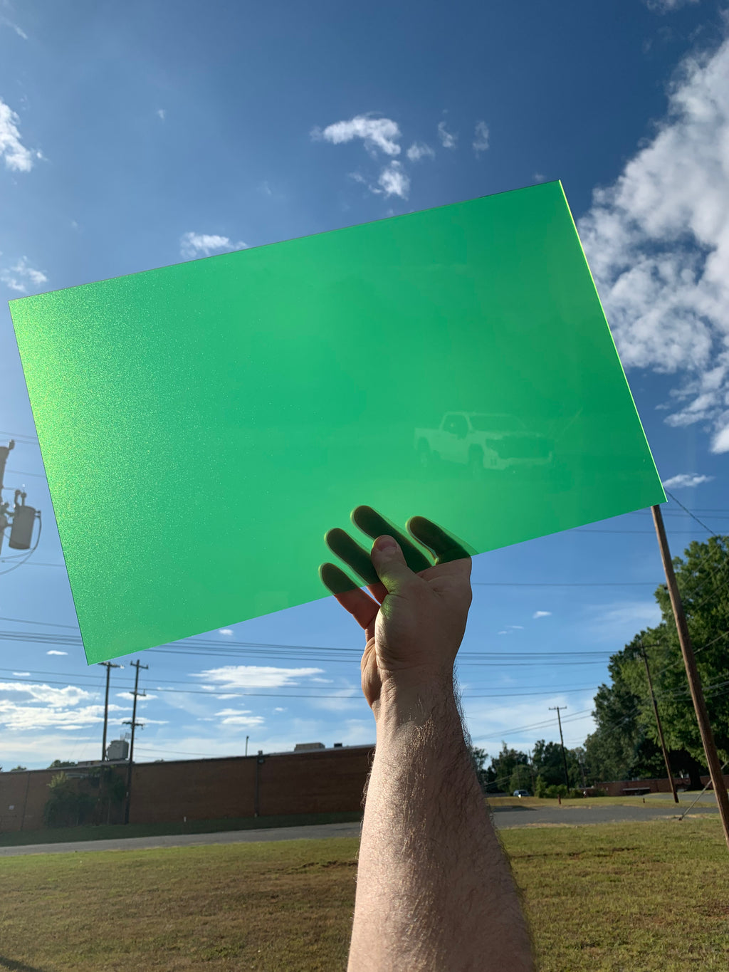 PatternPly® Solid Frosted Lime Green sheet