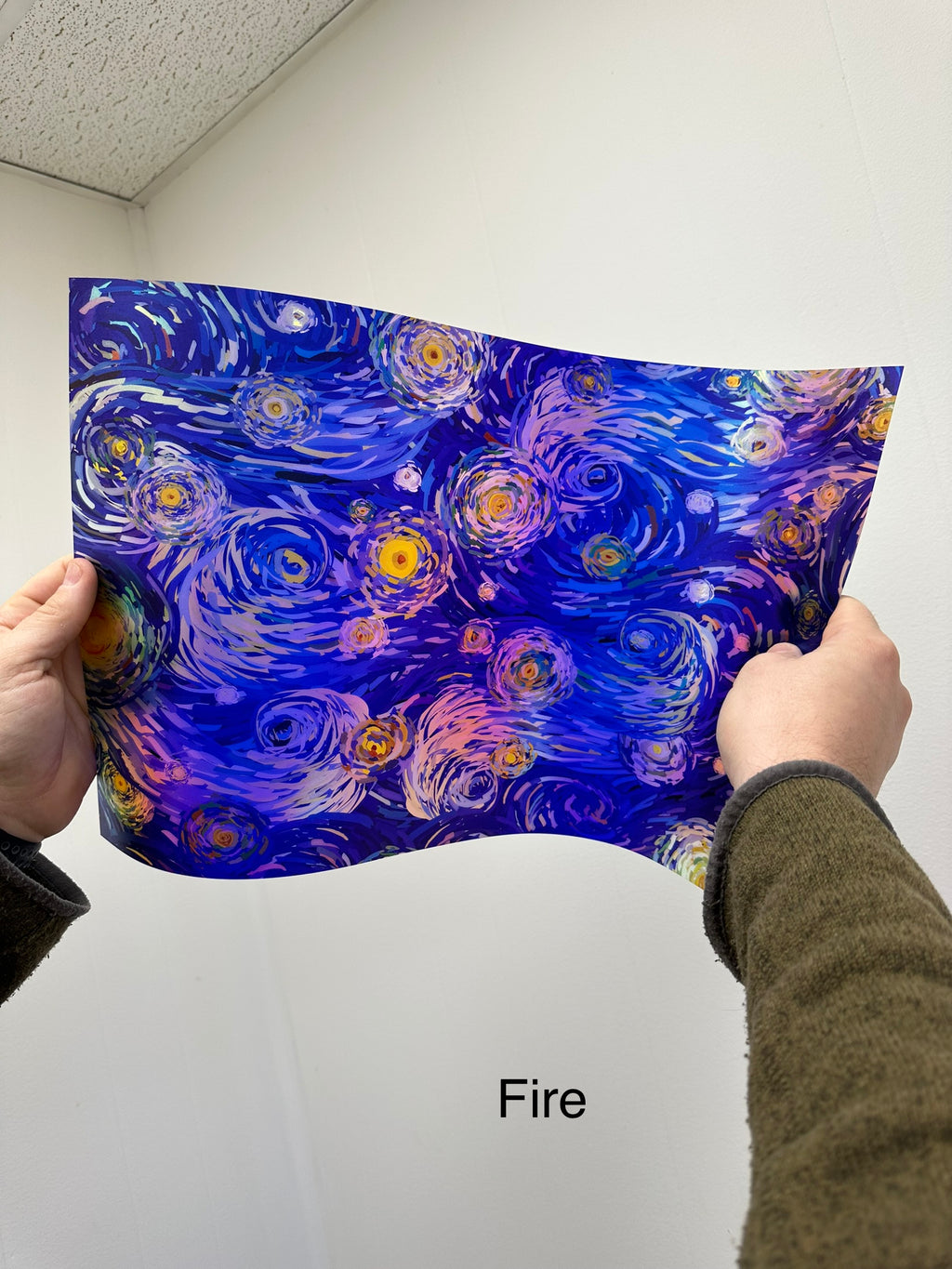 PatternPly® Transparent Starry Swirls product photo 5