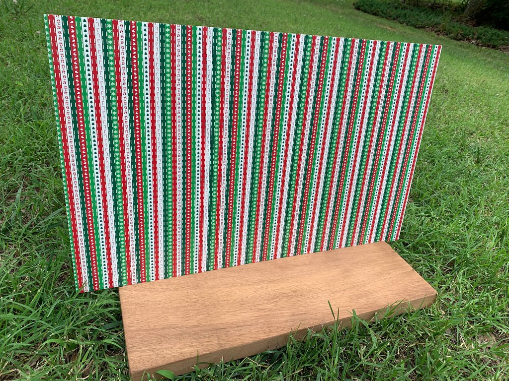 PatternPly® Full Coverage Christmas Icon Stripes product photo 3