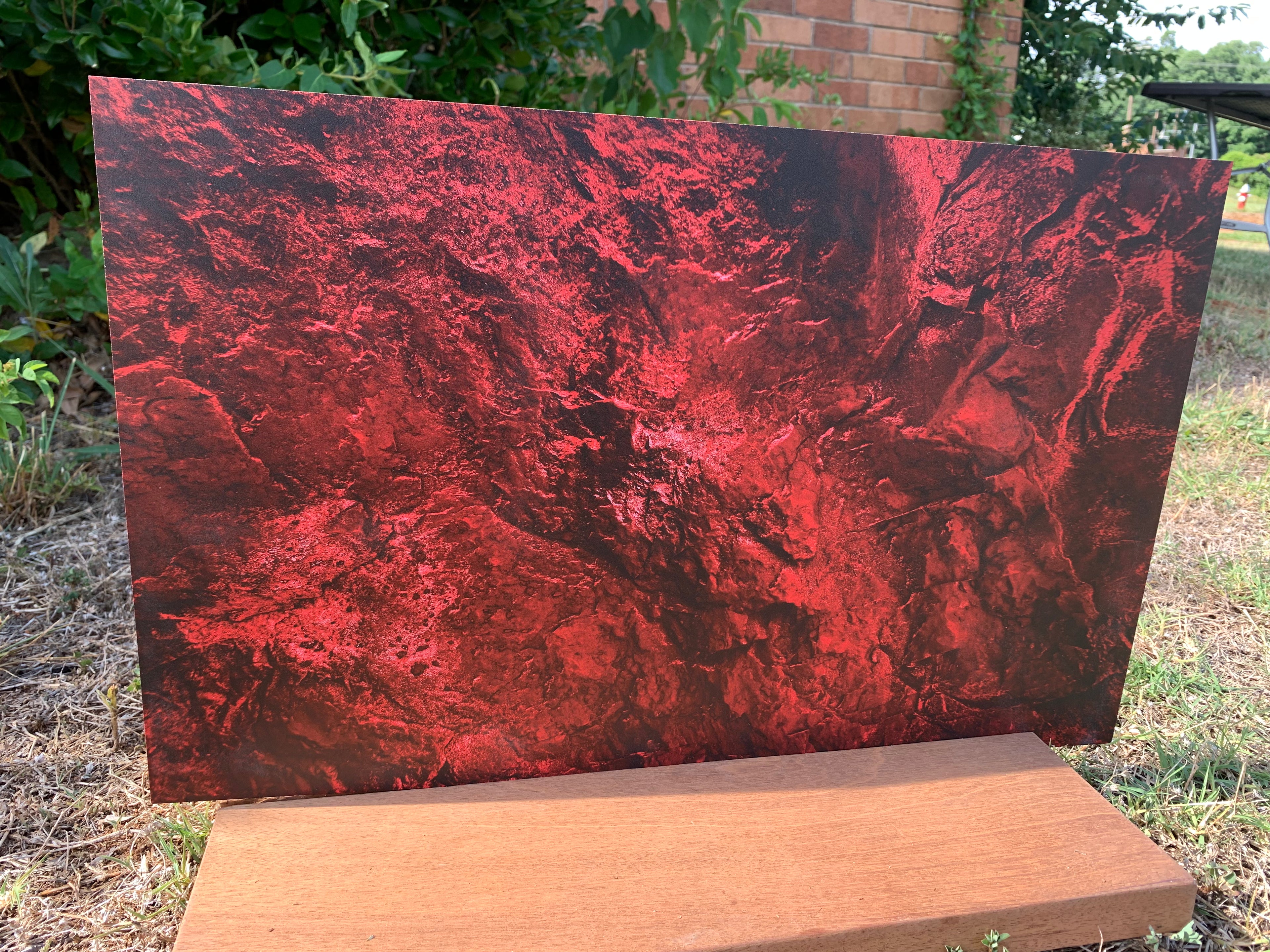 PatternPly® Full Coverage Red Rock sheet showing the pattern