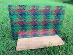 PatternPly® Transparent Snakeskin Rainbow sheet showing the pattern