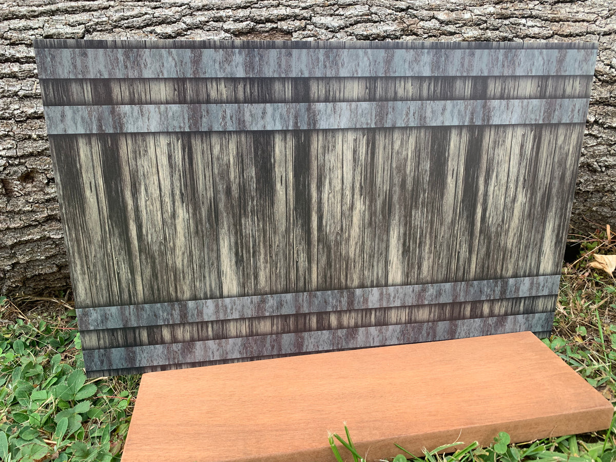 PatternPly® Full Coverage Bourbon Barrel sheet showing the pattern