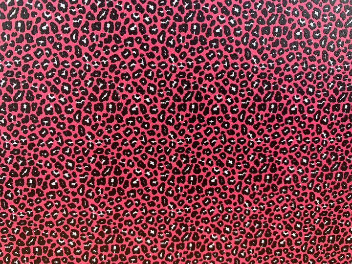 PatternPly® Micro Pink and Black Leopard