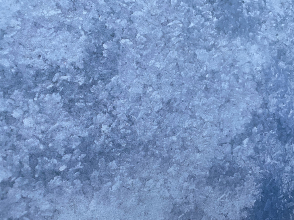 PatternPly® Full Coverage Snow Pile sheet showing the pattern
