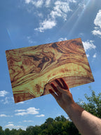 PatternPly® Transparent Olive Wood sheet showing the pattern
