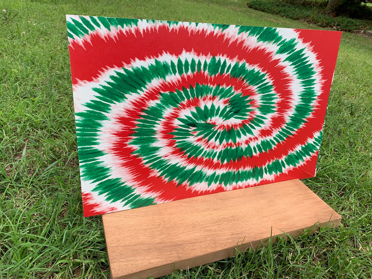 PatternPly® Full Coverage Christmas Tie Dye product photo 3