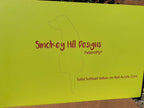 PatternPly® Acrylic Solid Softball Yellow on Red product photo 2