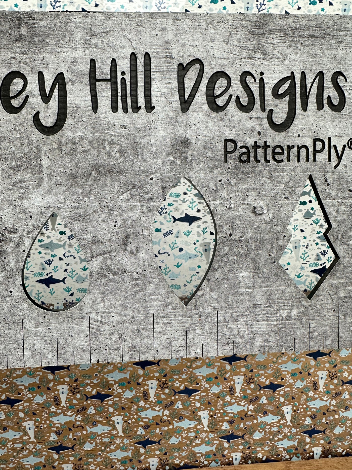 PatternPly® Scattered Micro Sharks