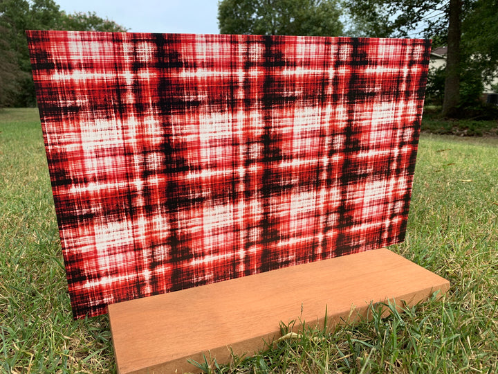 PatternPly® Bloody Plaid