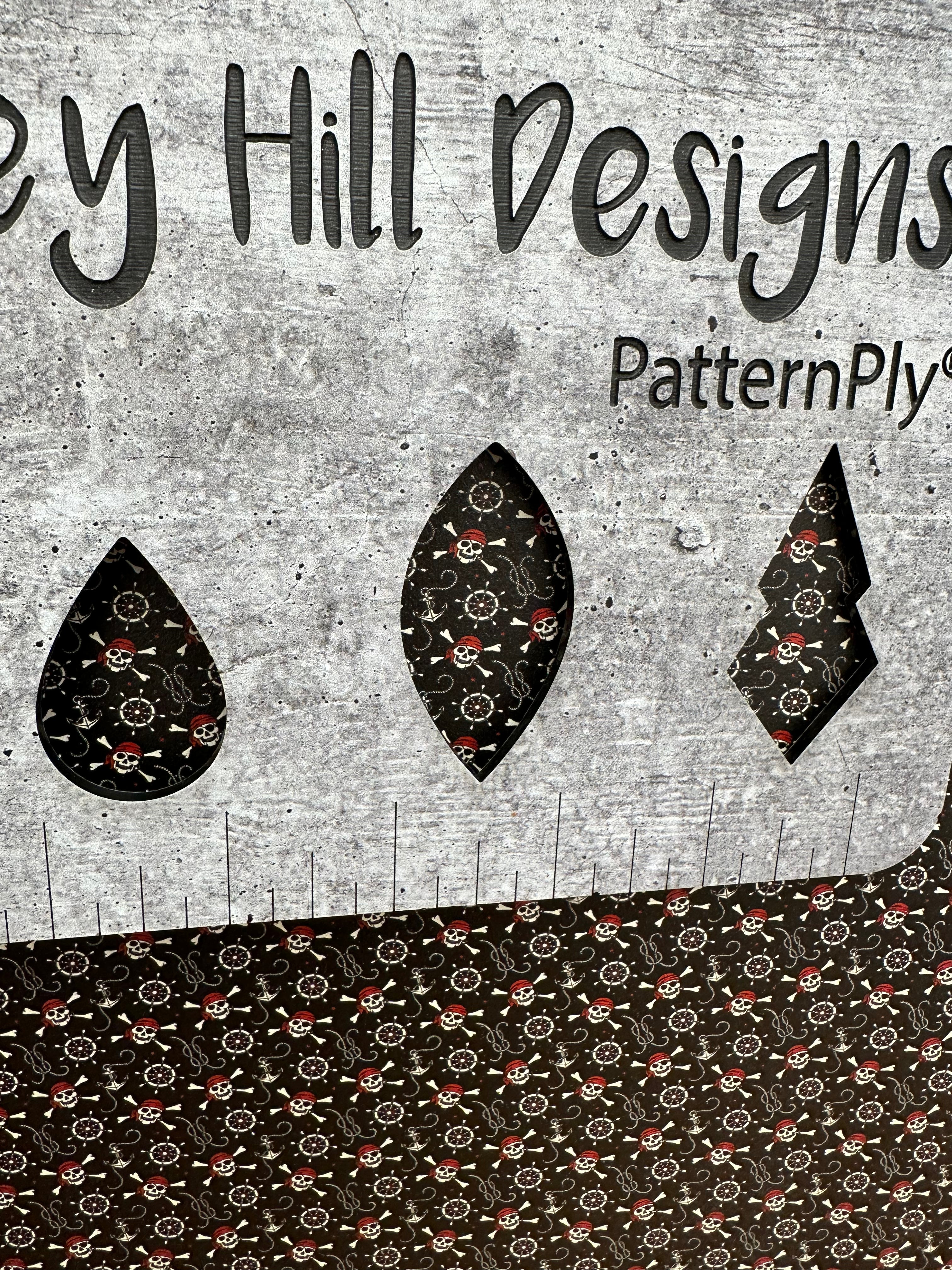 PatternPly® Full Coverage Pirate Skulls product photo 2