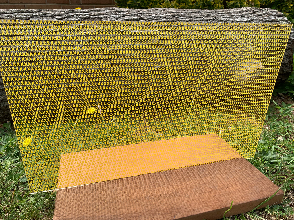 PatternPly® Scattered Mini Yellow Ribbons product photo 3