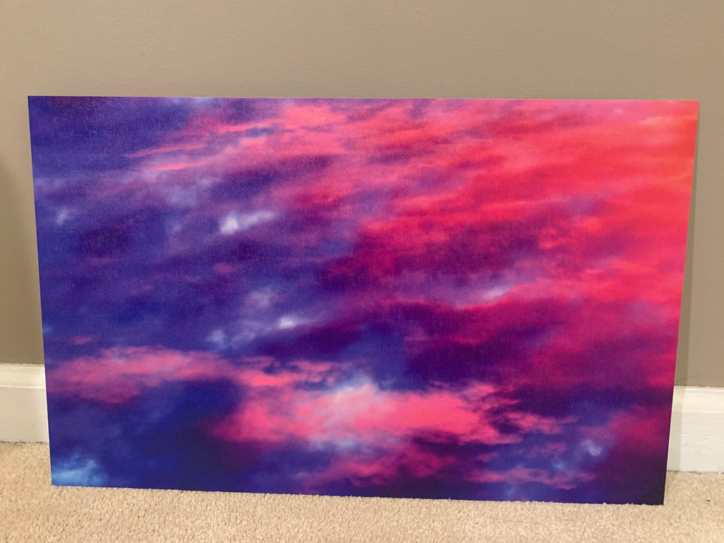 PatternPly® Full Coverage Pink Sky sheet showing the pattern
